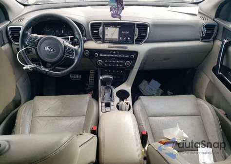 2018 Kia Sportage Sx Turbo из США, поврежденный, VIN KNDPR3A67J7403071